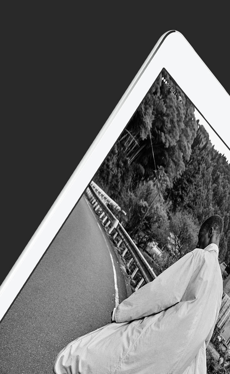 iPad mockup